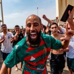 Celebración en la calle tras la invasión de Ceuta de julio de 2026